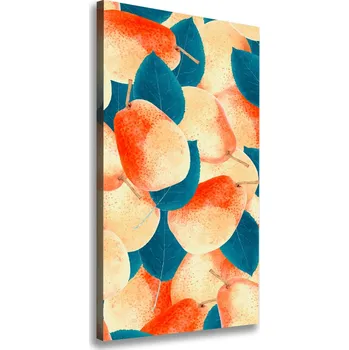 Obraz Vertikální Moderní obraz canvas na rámu Hrušky