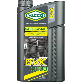 Auto-moto YACCO převodový olej minerální BVX C 100 85W140 2l