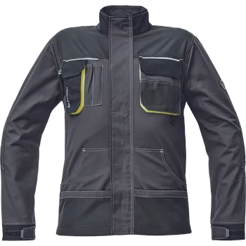 pracovní bunda SHELDON bunda antracit/žlutá - v.46