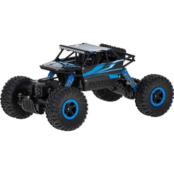 RC model auta RC Conqueror + náhradní baterie 1:18 modrý