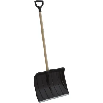 Hrablo na sníh Plastové hrablo na sníh 47 x 35 cm černé
