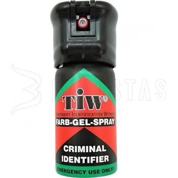 Obranný sprej Sprej TIW Criminal Identifier barvící gel FOAM