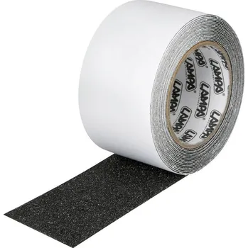 Lepicí páska Protiskluzová lepicí páska - 50 mm x 5 m, Černá - LAMPA