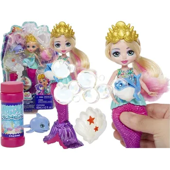 Panenka Enchantimals Bublifuková mořská panna 17 cm Atlantia