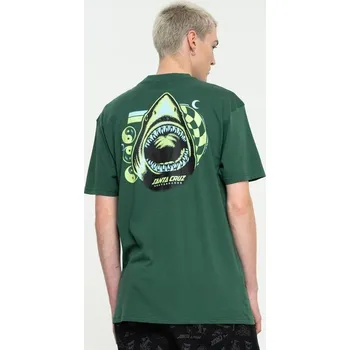 SANTA CRUZ triko - Shark Trip T-Shirt Cedar (CEDAR)
