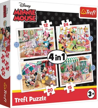 Puzzle Trefl Disney Minnie s přáteli 4v1 71 dílků