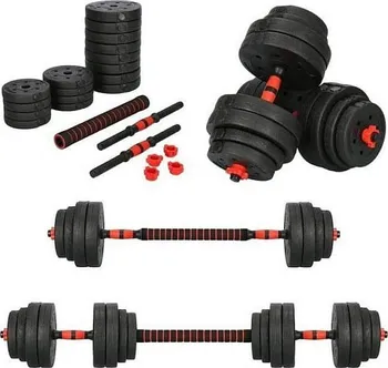 Springos Composite nakládací činkový set 30 kg 