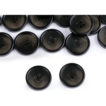 Knoflík Knoflík s jemnou patinou velikost 24", 32", 36", 40", barva 18 (32") béžová