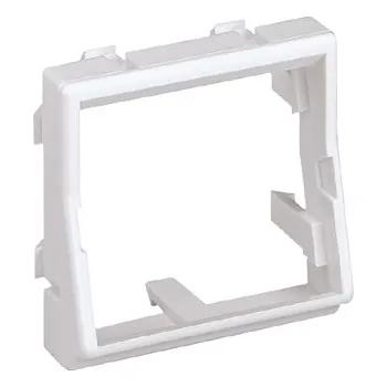 Elektrická zásuvka CBFAW Redukční rámeček 45x45mm, arktická bílá