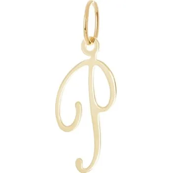 Přívěsek Přívěšek ze žlutého zlata písmeno P ZZ0927PF