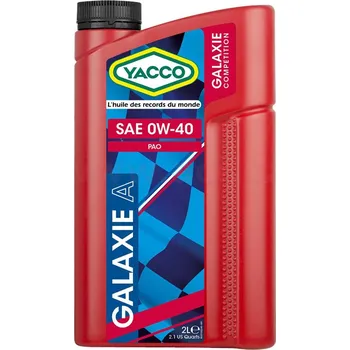 Auto-moto YACCO motorový olej plně syntetický GALAXIE A 0W40 2l