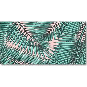 Obraz Fotoobraz skleněný na stěnu do obýváku Listí palmy