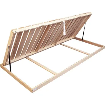 Postelový rošt Pevný bukový laťkový rošt Compact - boční výklop Rozměr: 90x200