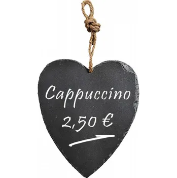 KESPER Přepisovatelná deska, srdce 27 x 23 cm