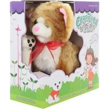 plyšák Lamps Plyšová kočka s ovládáním