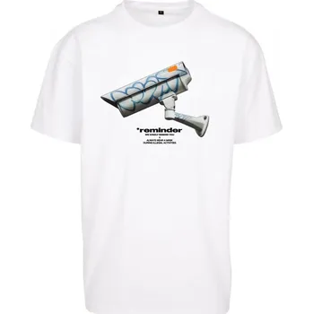 Pánské tričko CCTV Oversize Tee - white XS
