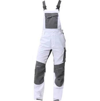 pracovní kraťasy ARDON®SUMMER Pracovní kalhoty s laclem bílé zkrácené XL H5627/XL