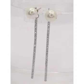 Náušnice Stříbrné náušnice na puzetu