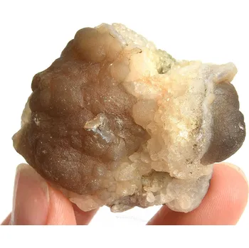 Přírodní kámen Sběratelský chalcedon šedý (76g)