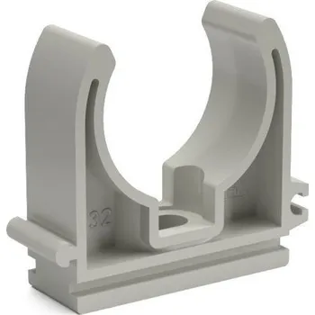 Příchytka plastová 32, pro plastové potrubí