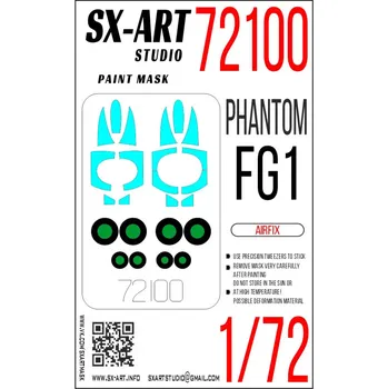 Plastikový model SX-ART 1/72 Phantom FG.1 Painting mask (AIRF)