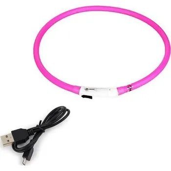 Obojek pro psa Univerzální svítící LED obojek pro lokalizaci ve tmě