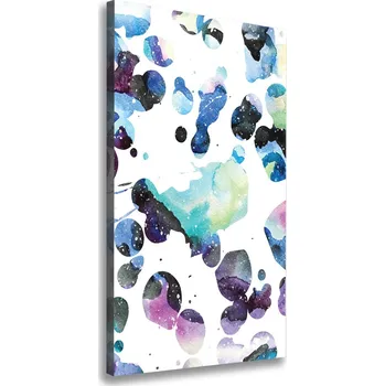 Obraz Vertikální Foto obraz na plátně Barevná galaktika