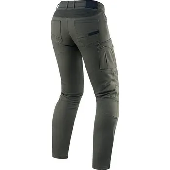 Sport Rebelhorn VANDAL TWILL olivové jeans kevlarové kalhoty na motorku 3232