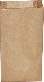 Potravinová fólie WIMEX Svačinový papírový sáček hnědý 10+5 x 22 cm 500 ks