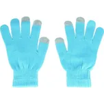 Rukavice na mobilní telefon tyrkysové vel. S (dotykové rukavice na mobil)