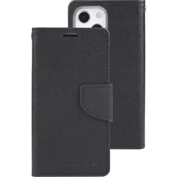 MERCURY 53851 MERCURY FANCY Peněženkový obal Apple iPhone 14 černý