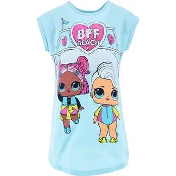 Dívčí pyžamo LOL SURPRISE Dívčí noční košile L.O.L.SURPRISE BEACH tyrkysová Velikost: 116
