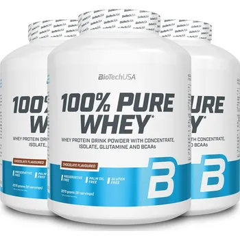 Protein BioTech USA 100% PURE WHEY 2270 g Příchuť: Čokoláda s arašídovým máslem