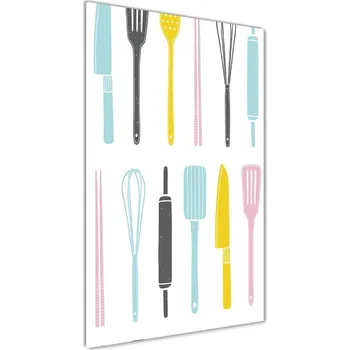 Obraz Foto obraz akrylový vertikální Kuchyňské příbory