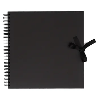 Fotoalbum DP CRAFT Scrapbook - univerzální album 20,5x20,5 cm Černá