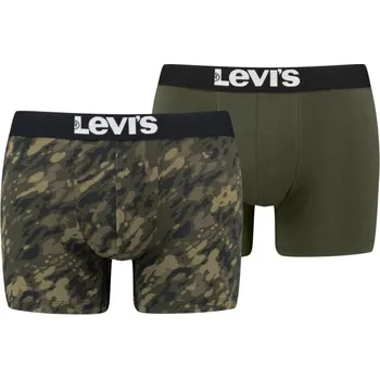Boxerky LEVI'S® DUO PACK MEN APACHE CAMOU BOXER-KHAKI L