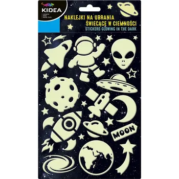 Samolepící dekorace DERFORM Světélkující samolepky vesmír