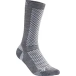 Vysoké funkční ponožky Craft WARM MID 2-PACK SOCK šedé 1905544-985920 - 40-42 | UK 8 | US 10