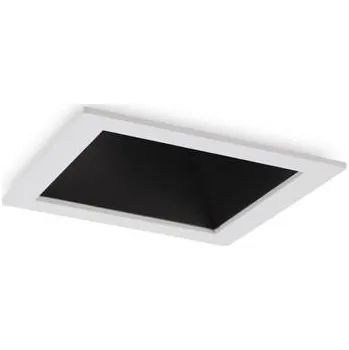Bodové svítidlo LED Zápustné bodové svítidlo Ideal Lux Game Square White Black 192352 11W 850lm 3000K IP20 hranaté bílo-černé