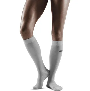Dámské ponožky CEP Kompresní kompresní podkolenky ALLDAY MERINO Dámské Velikost: II, Barvy: light grey