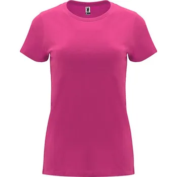 Roly Dámská bavlněné tričko CAPRI - různé barvy Barva: Růžová, Velikost: L