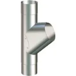 Napojení svodů Lindab GROR 100 mm / RAL 9005 černá