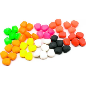 Umělá nástraha Enterprise Tackle Enterprise kukuřice - Plovoucí FLUORO růžová 10ks