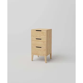 Komoda Komoda z masivu RETRO Rodan na nožičkách Barevné provedení: Dub tmavý