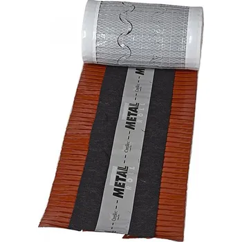 Bramac Metalroll větrací pás hřebene a nároží / červený