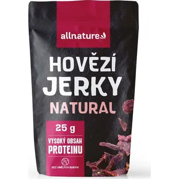 Sušené maso Allnature Beef Natural Jerky