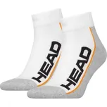 HEAD Quarter 2 páry bílé/šedé 35-38