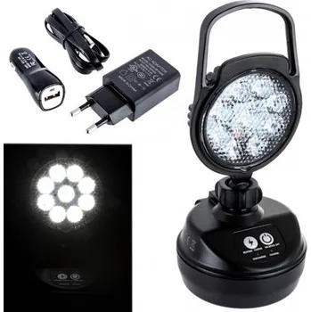 Svítilna Bateriová Pracovní Svítilna Přenosná Led Magnet A Baterie Strong 360° TRUCK LED 65137