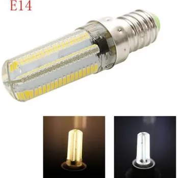 Žárovka LED žárovka E14 teplá bíla 8W svíčka gelová stmívatelná