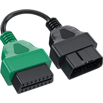 Autodiagnostika Redukce z OBD pro Fiat ECU scan Zelená - Motor, ABS, Posilovač řízení